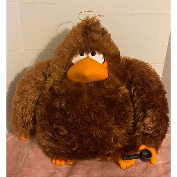 Vintage ‘81 Large 18” Worry Bird with smoke pipe Plush Angry Birds Stuffed anima - Picture 4 of 14